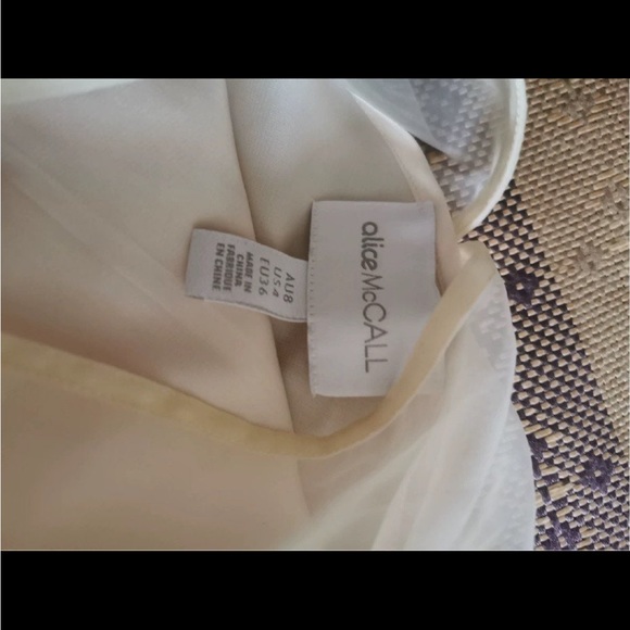 SOLD Alice McCall Chiffon Dress SZ 4 - Picture 7 of 8
